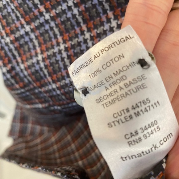 Mr. Turk Mens Long Sleeve Button Down Shirt - Picture 4 of 7